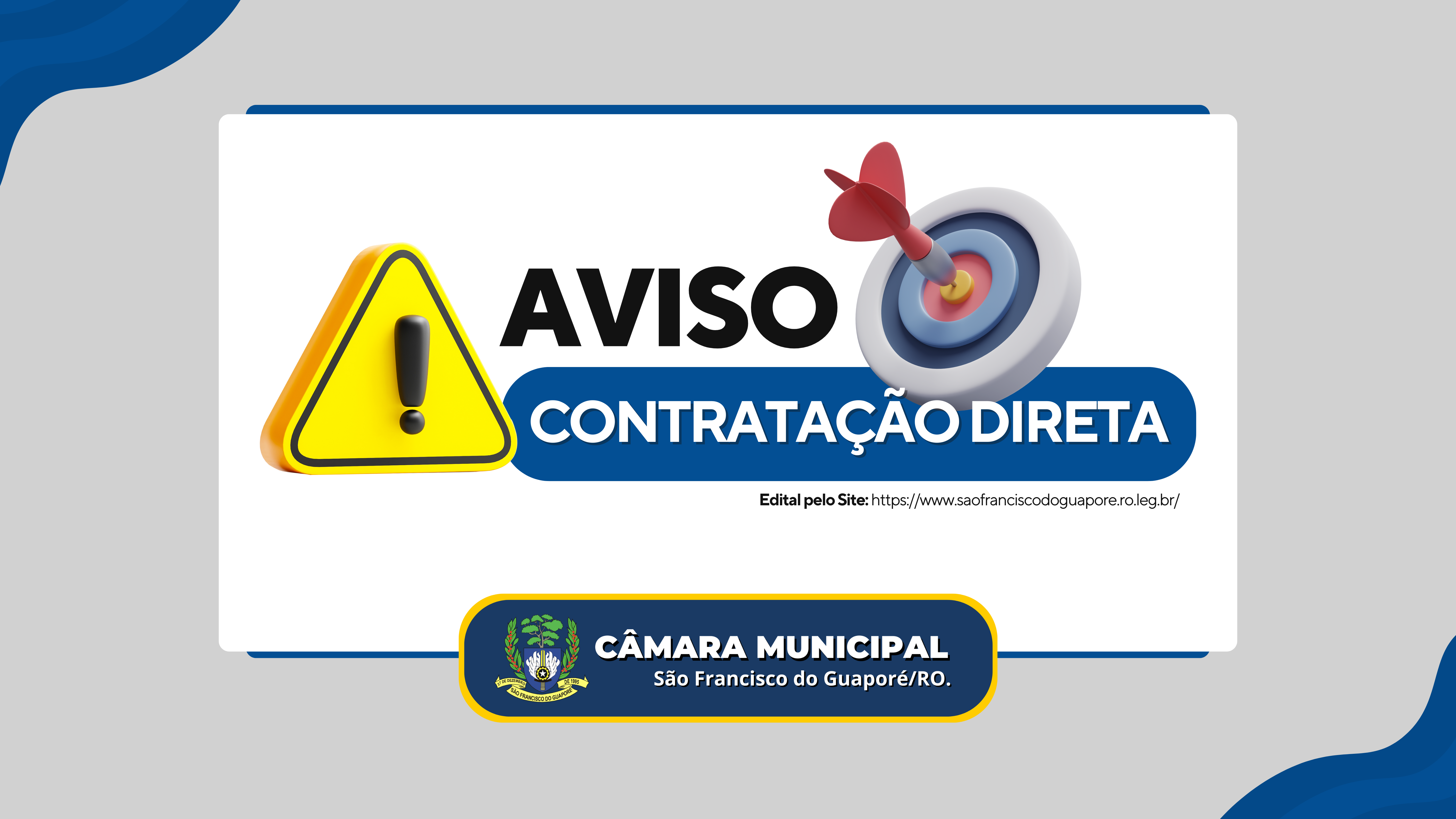 AVISO DE CONTRATAÇÃO DIRETA Nº 001/2025 - PROC. 0158/2025