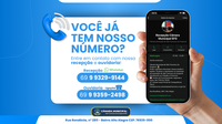 Contato com a Recepção e Ouvidoria.