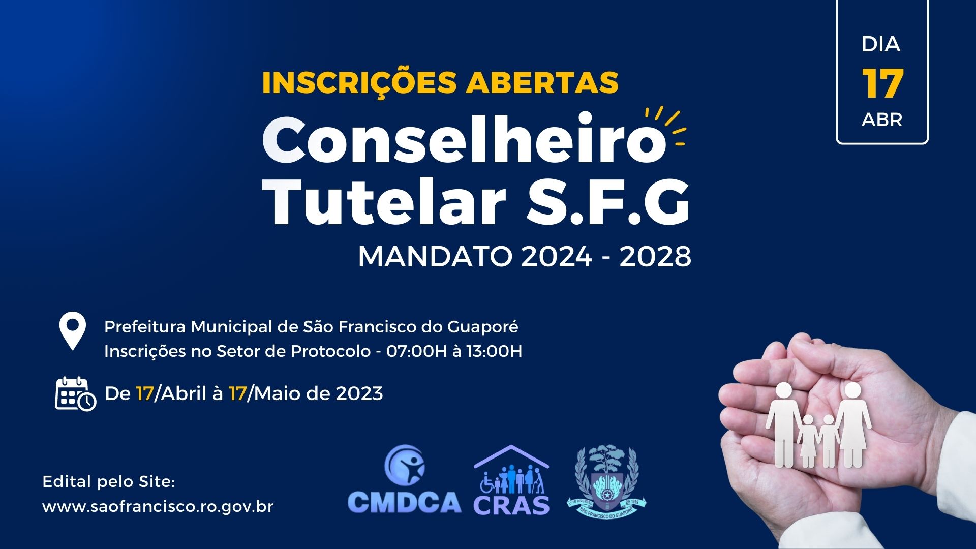 Edital Eletivo do Conselho Tutelar do Município de São Francisco do Guaporé/RO