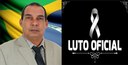 Luto pelo falecimento do ex-Vereador Sebastião Machado Neto.