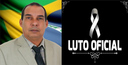 Luto pelo falecimento do ex-Vereador Sebastião Machado Neto. Luto pelo falecimento do ex-Vereador Sebastião Machado Neto.