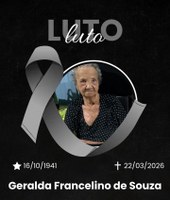 Nota de Pesar - Falecimento da mãe do Presidente da Câmara Municipal de São Francisco do Guaporé