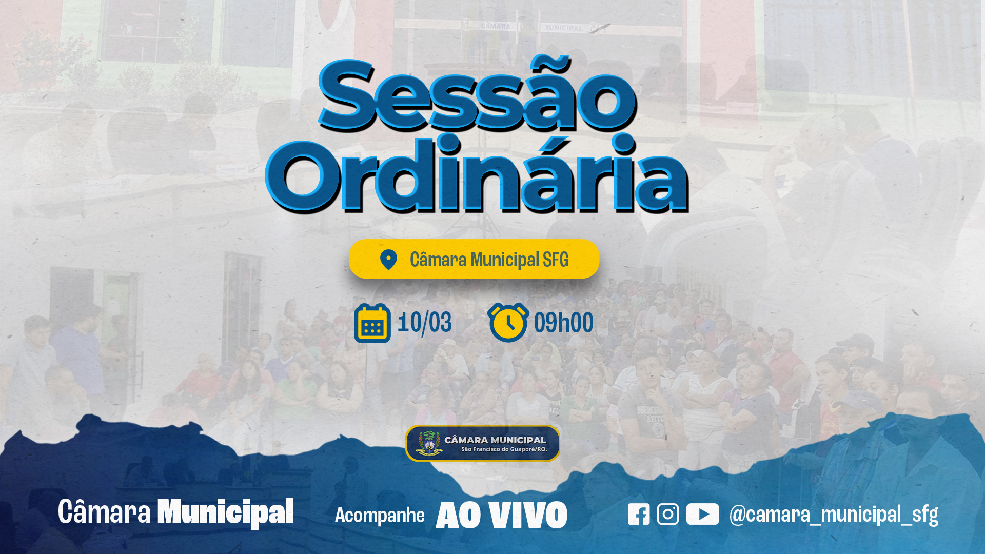 Ordem do Dia da 04ª Sessão Ordinária de quinta feira dia 10/03/2025
