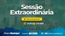 Ordem do Dia da 1ª Sessão Extraordinária nesta Quarta, dia 14/01/2026.