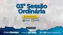 Ordem do Dia da 3ª Sessão Ordinária nesta Segunda, dia 09/03/2026.